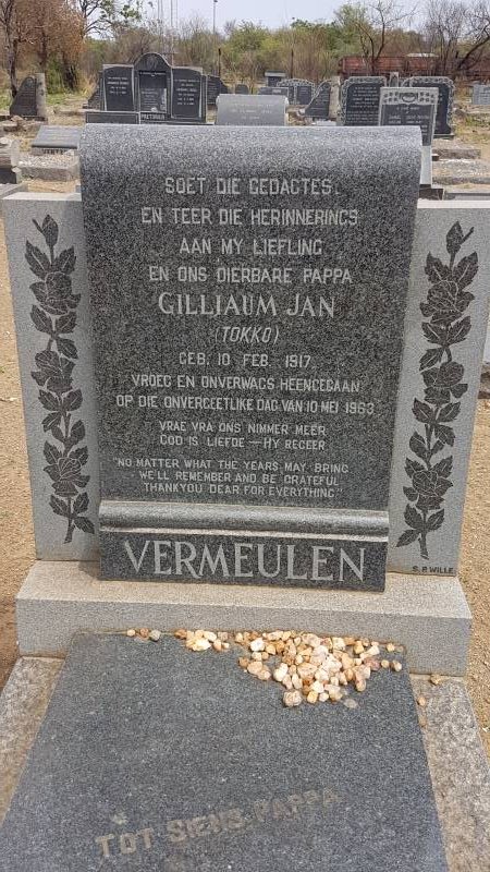VERMEULEN Gilliaum Jan 1917-1963