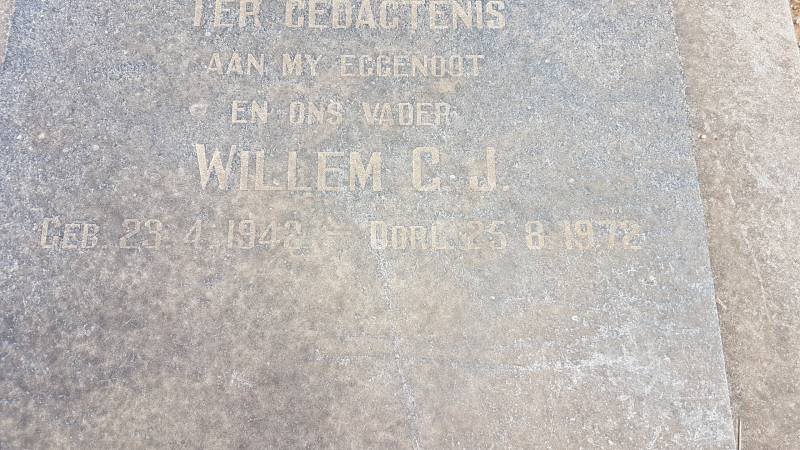 VELDSMAN Willem C.J. 1942-197? _2