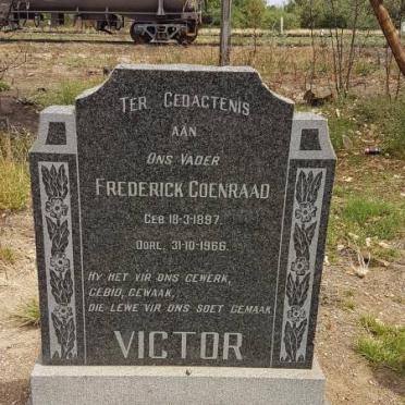 VICTOR Frederick Coenraad 1897-1966
