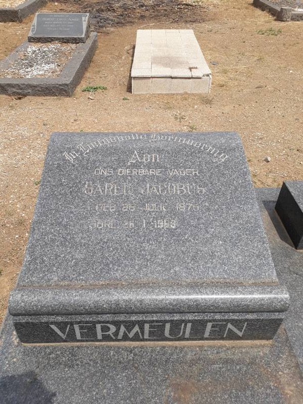 VERMEULEN Sarel Jacobus 1876-1958
