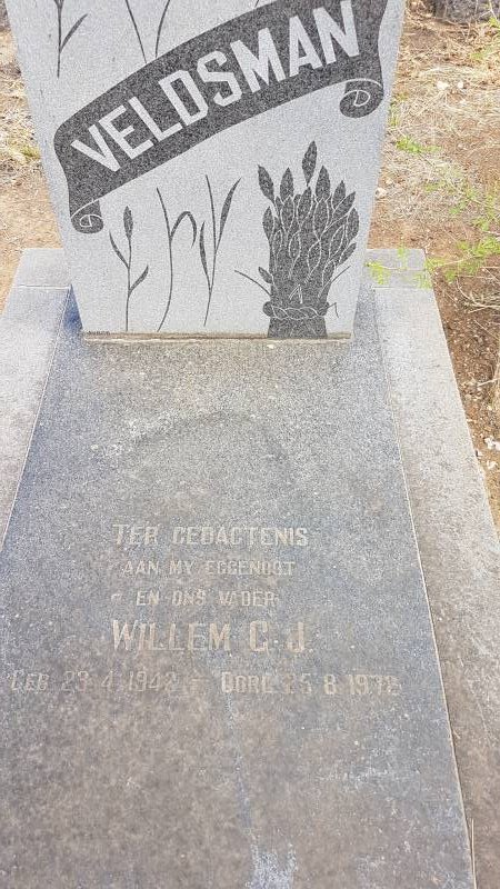 VELDSMAN Willem C.J. 1942-197? _1