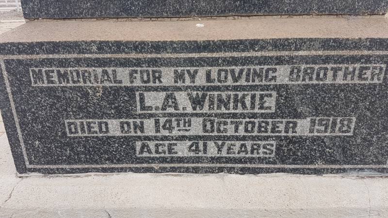 WINKIE L.A. -1918