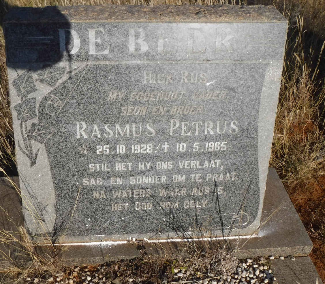 BEER Rasmus Petrus, de 1928-1965