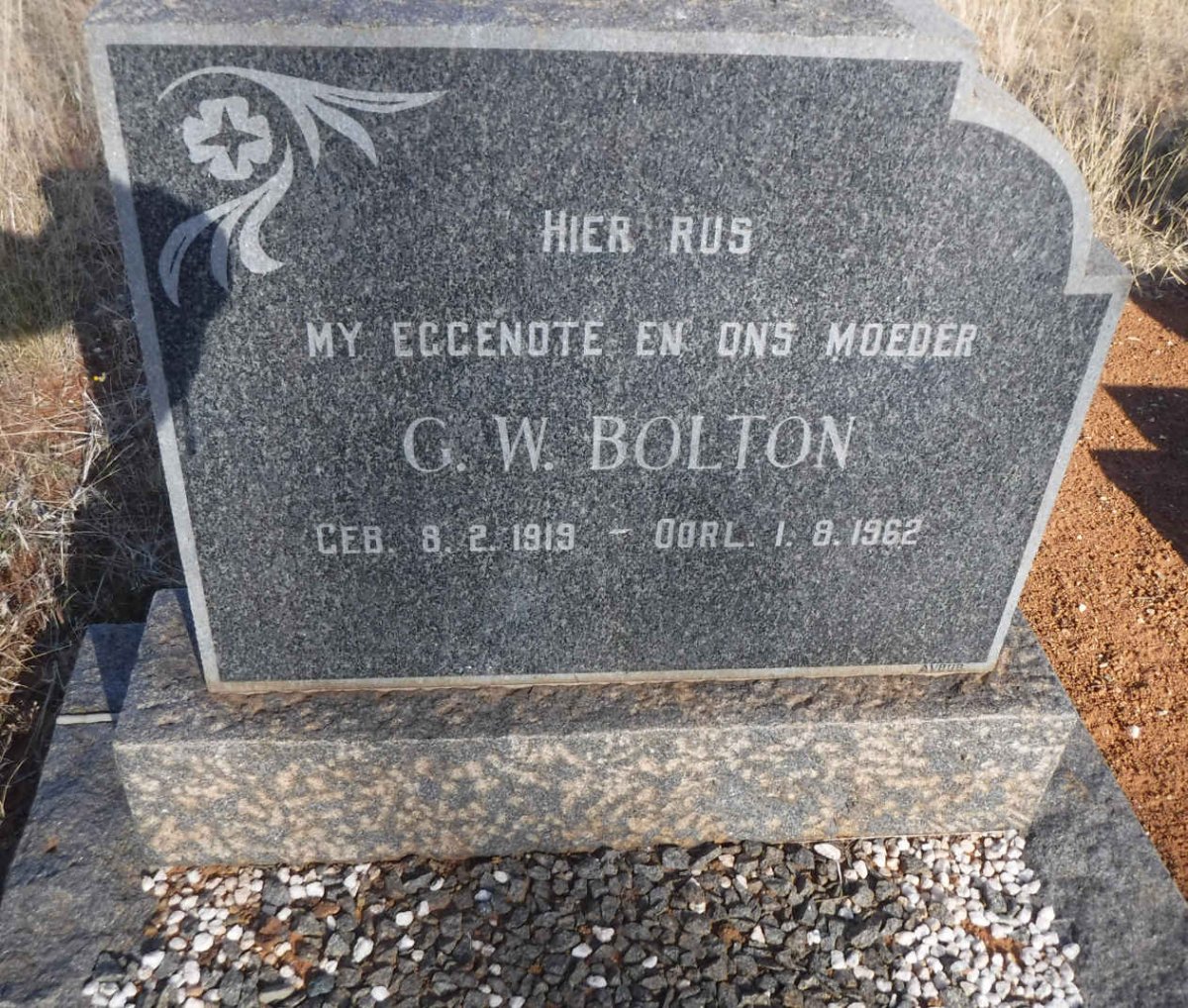 BOLTON C.W. 1919-1962