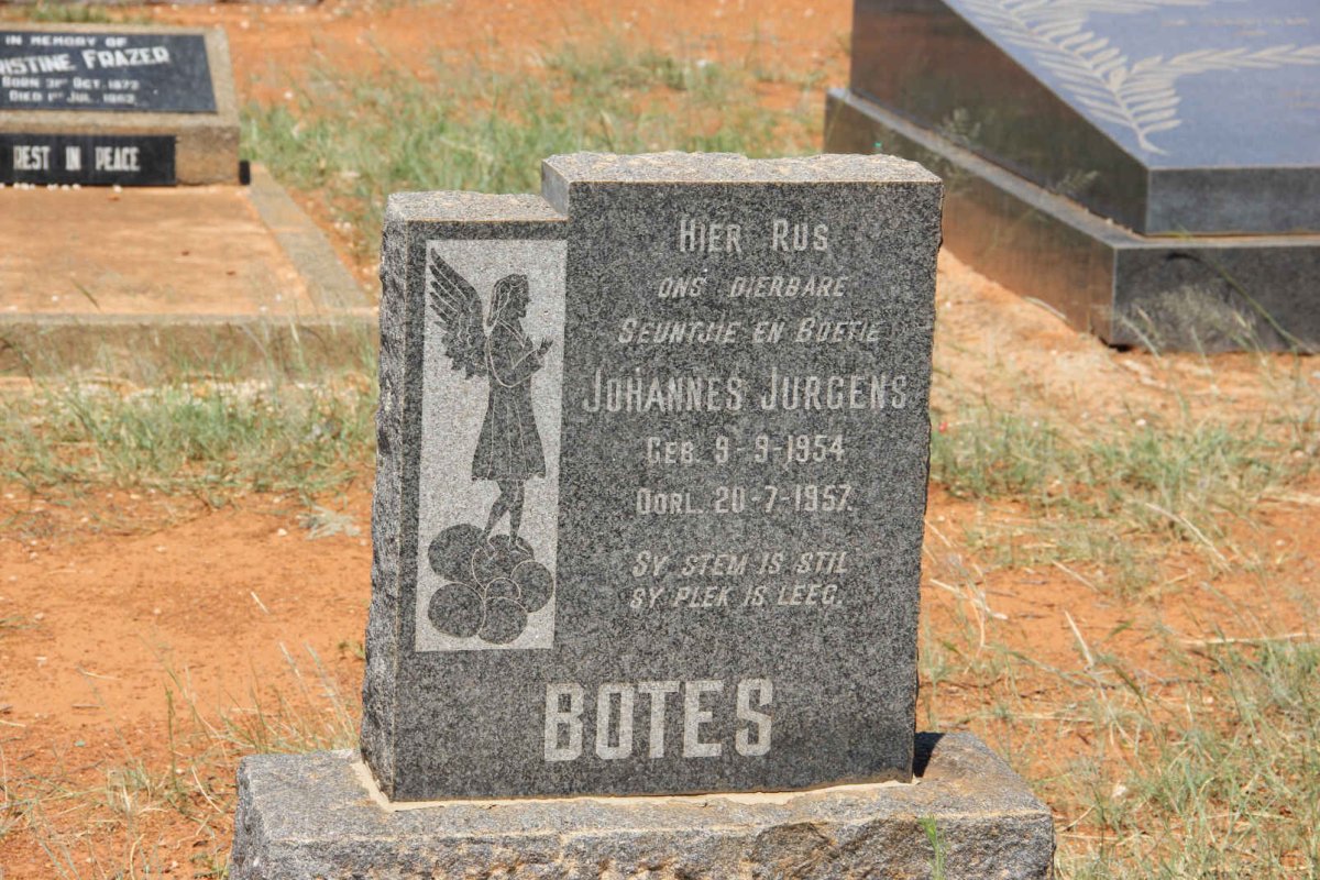 BOTES Johannes Jurgens 1954-1957