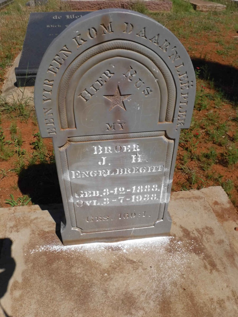 ENGELBRECHT J.H. 1888-1938
