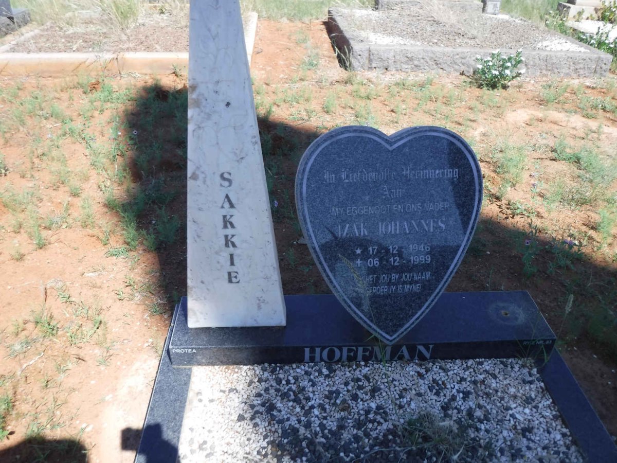 HOFFMAN Izak Johannes 1946-1999