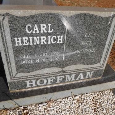 HOFFMAN Carl Heinrich 1939-2007