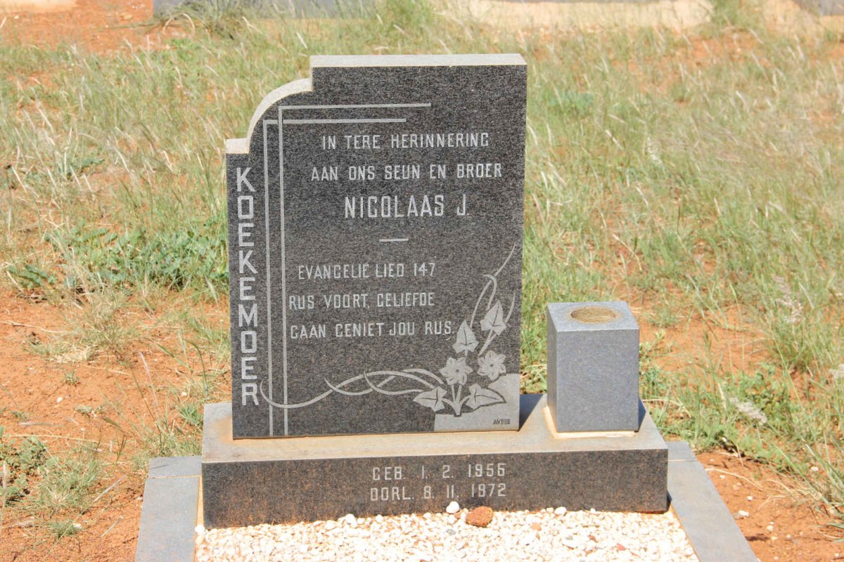 KOEKEMOER Nicolaas J. 1956-1972