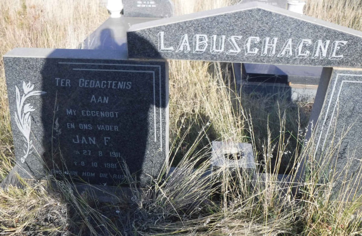 LABUSCHAGNE Jan F_ 1911 - 1981