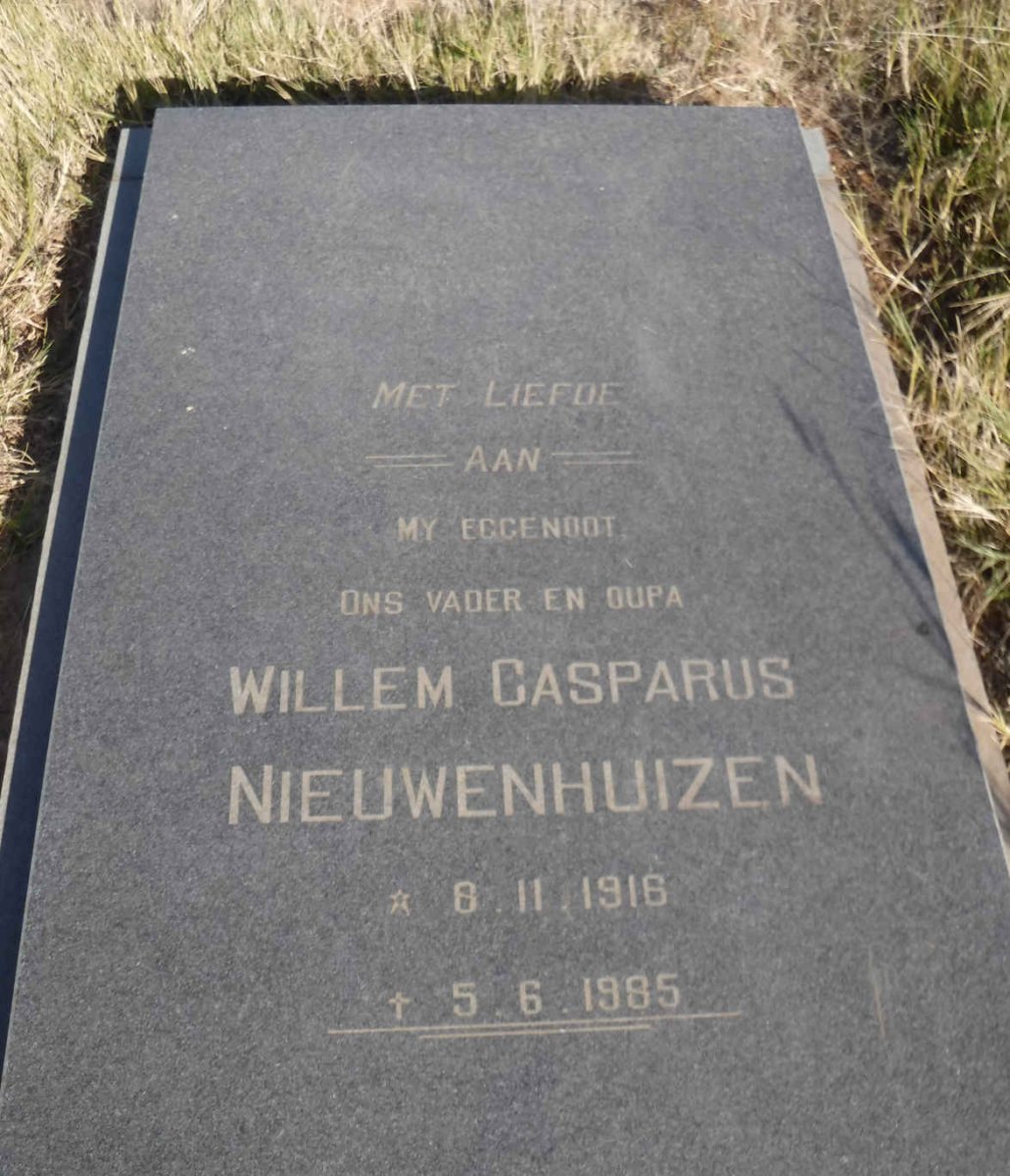 NIEUWENHUIZEN Willem Casparus 1916-1985
