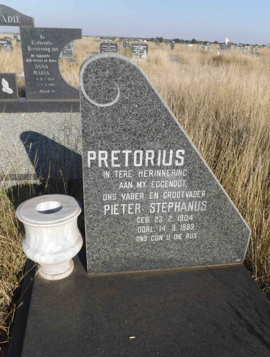PRETORIUS Pieter Stephanus 1904-1983