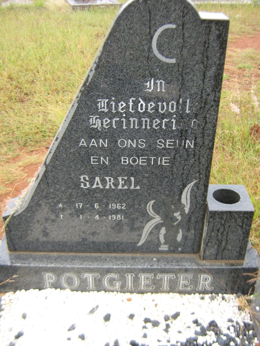 POTGIETER Sarel 1962-1981