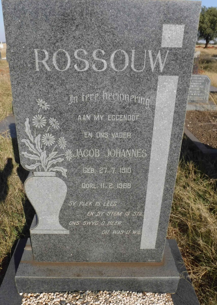 ROSSOUW Jacob Johannes 1910-19?8