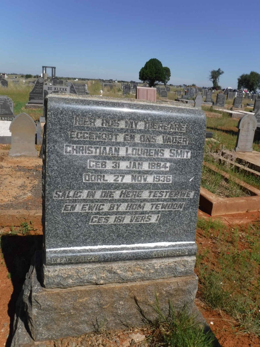 SMIT Christiaan Lourens 1884-1936