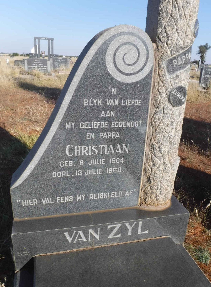 ZYL Christiaan, van 1904-1960