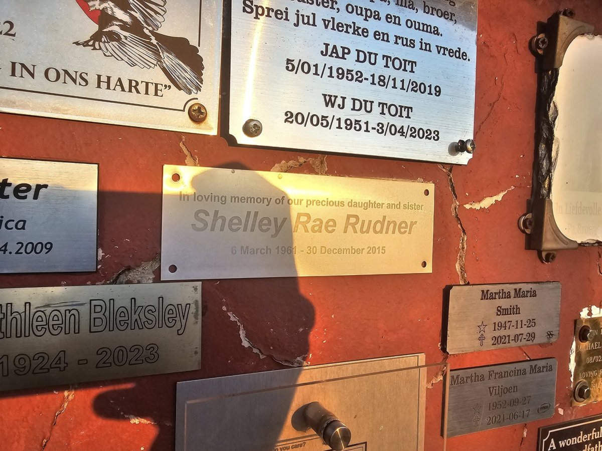 RUDNER Shelley Rae 1961-2015 :: SMITH Martha Maria 1947-2021 :: VILJOEN Martha Francina Maria 1952-2021