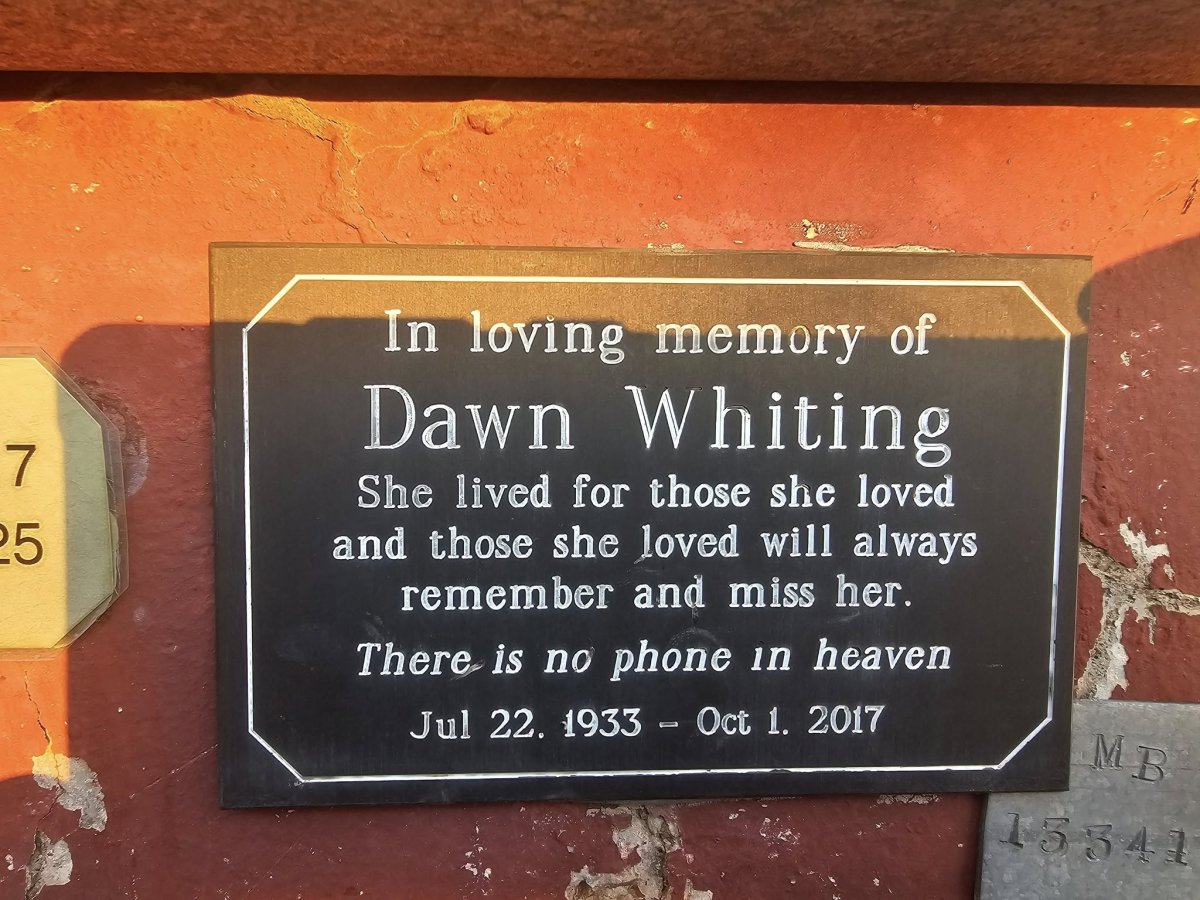 WHITING Dawn 1933-2017