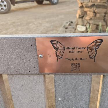 FOSTER Meryl 1962-2023