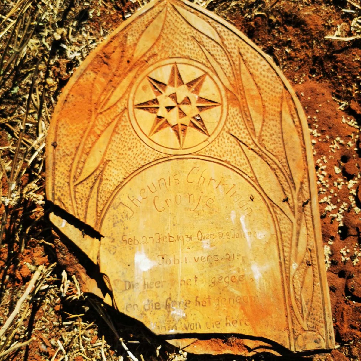 CRONJE Theunis Christiaan 1931-193?