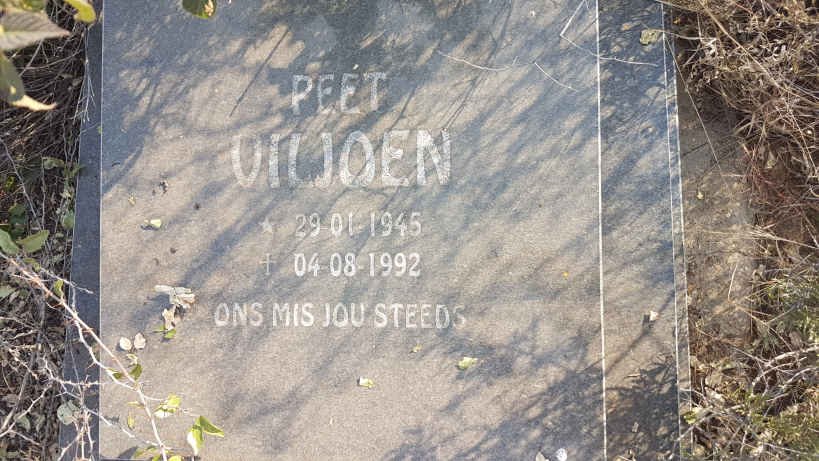 VILJOEN Peet 1945-1992
