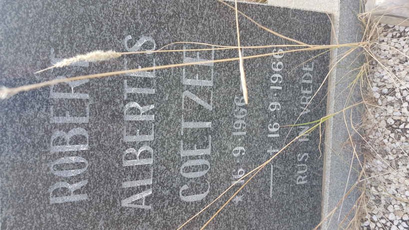 COETZEE Robert Albertes 1966-1966