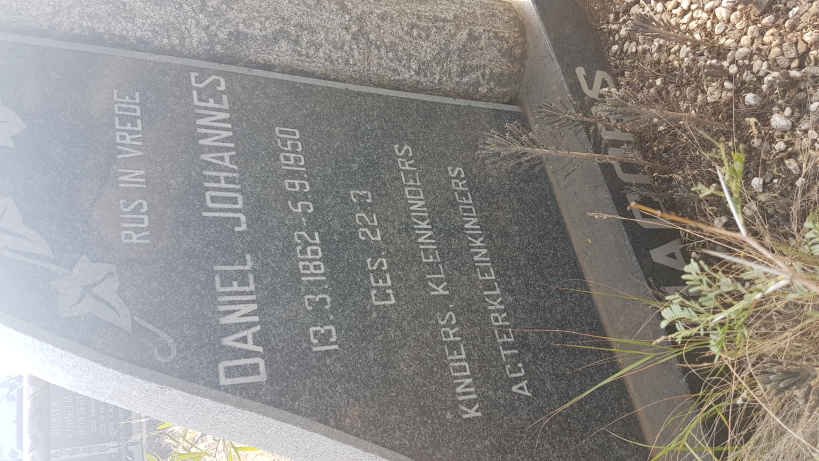 JACOBS Daniel Johannes 1862-1950
