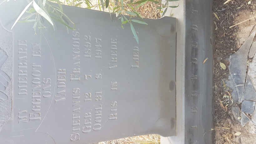 NIEUWOUDT Stefanus Francois 1892-1947