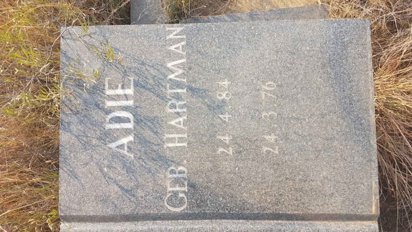 ? Adie nee HARTMAN 1884-1976