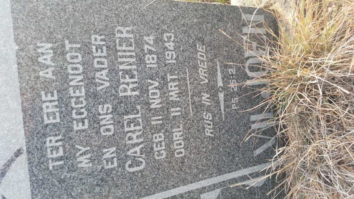 VILJOEN Carel Renier 1874-1943