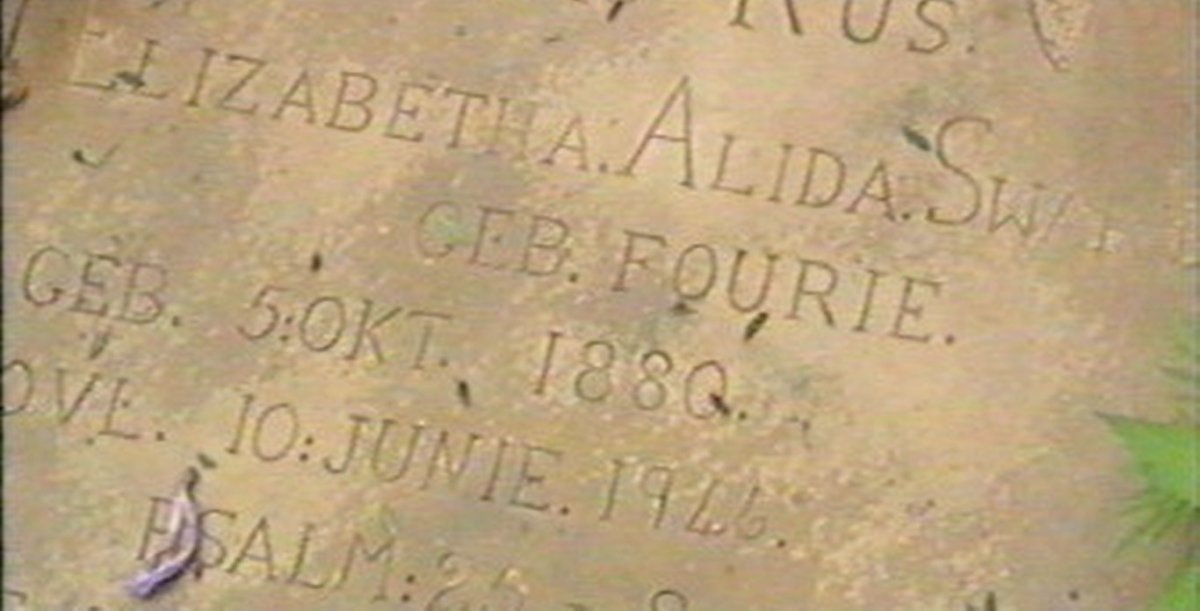 SWART Elizabetha Alida nee FOURIE 1880-1946