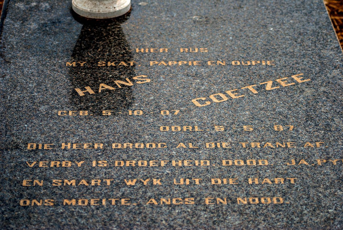 COETZEE Hans 1907-1987