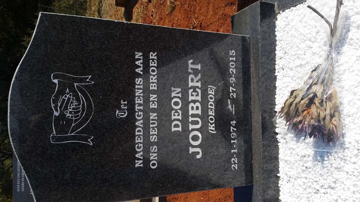JOUBERT Deon 1974-2015