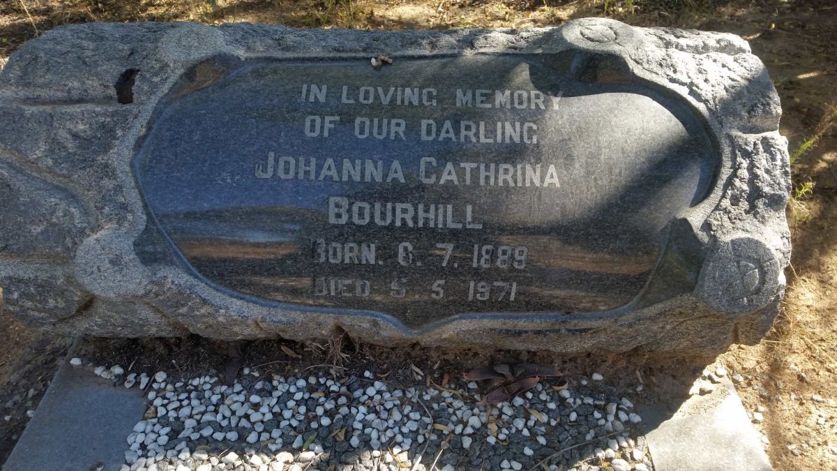 BOURHILL Johanna Cathrina 1889-1971