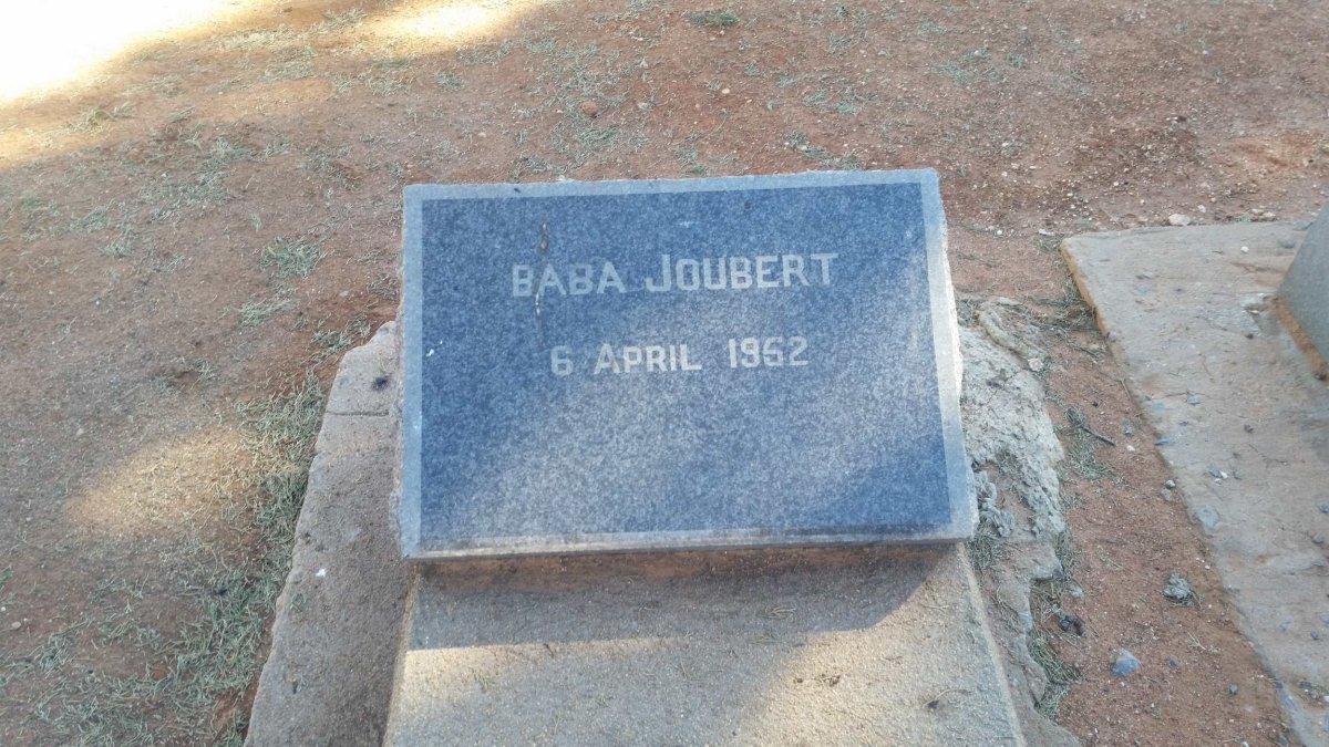 JOUBERT Baba 1952-1952