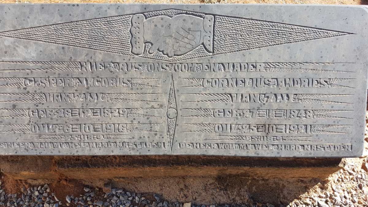 ZIJL Casper Jacobus, van 1829-1916 :: ZIJL Cornelius Andries, van 1848-1921
