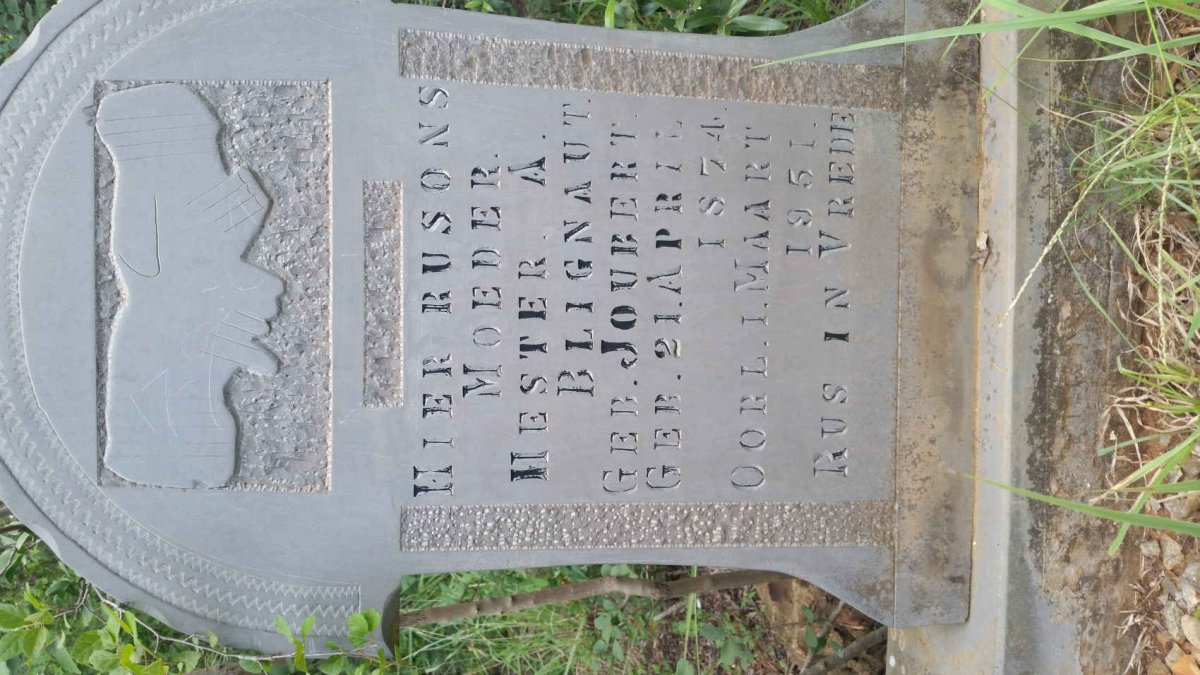 BLIGNAUT Hester A. nee JOUBERT 1874-1951