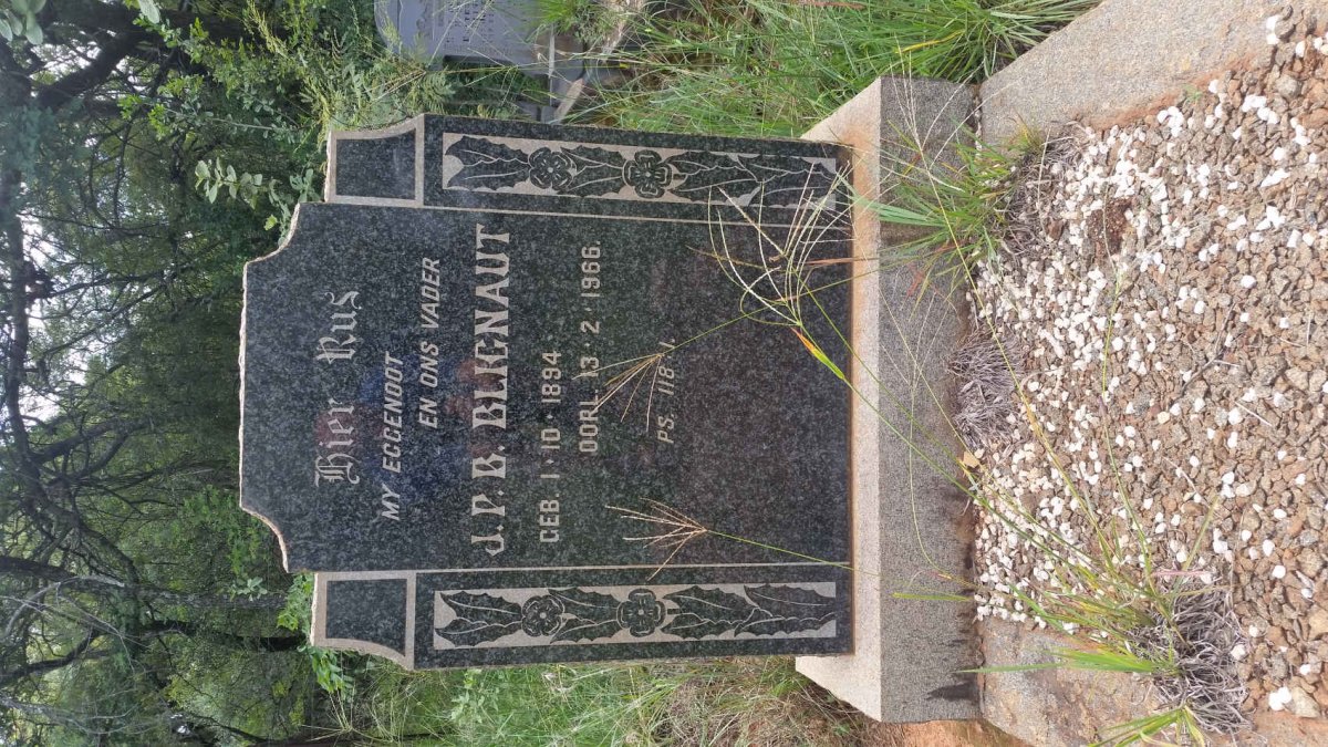 BLIGNAUT J.P.B. 1894-1966