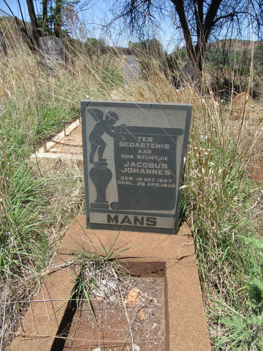 MANS Jacobus Johannes 1897-1909