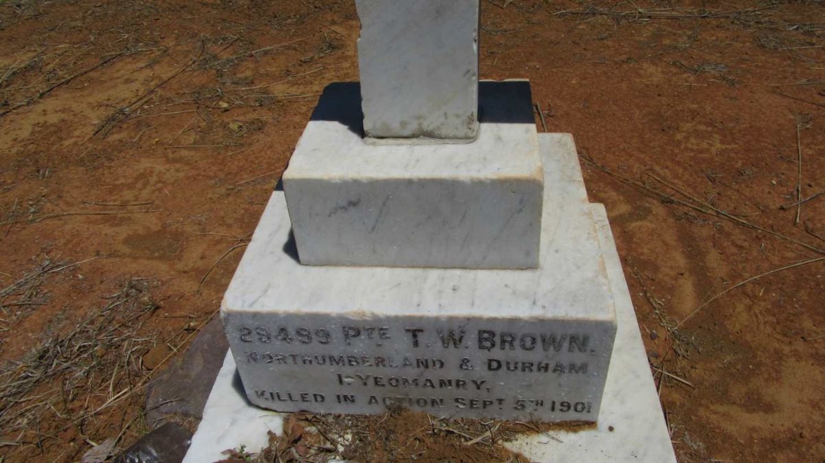 BROWN T.W. -1901