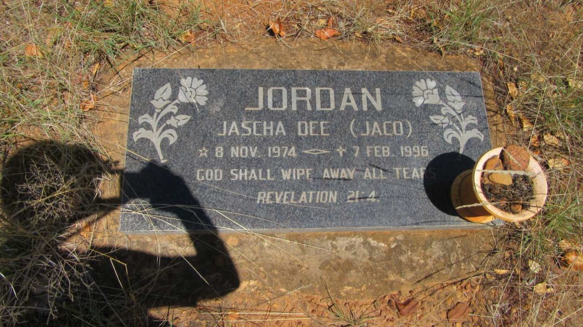 JORDAN Jascha Dee 1974-1996