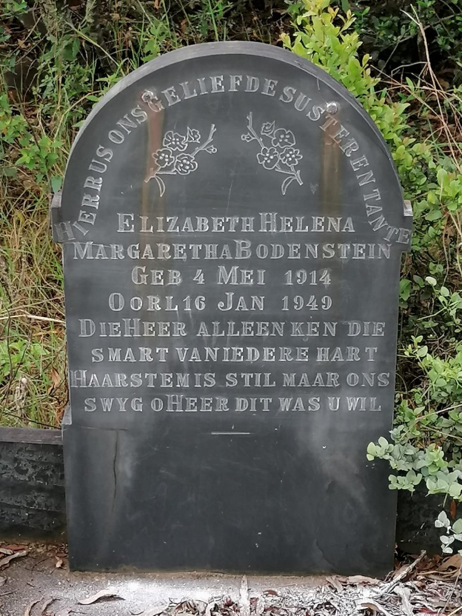 BODENSTEIN Elizabeth Helena Margaretha 1914-1949