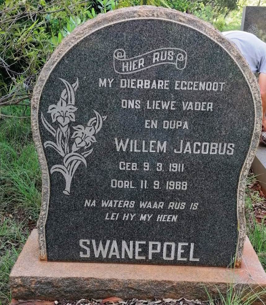 SWANEPOEL Willem Jacobus 1911-1968