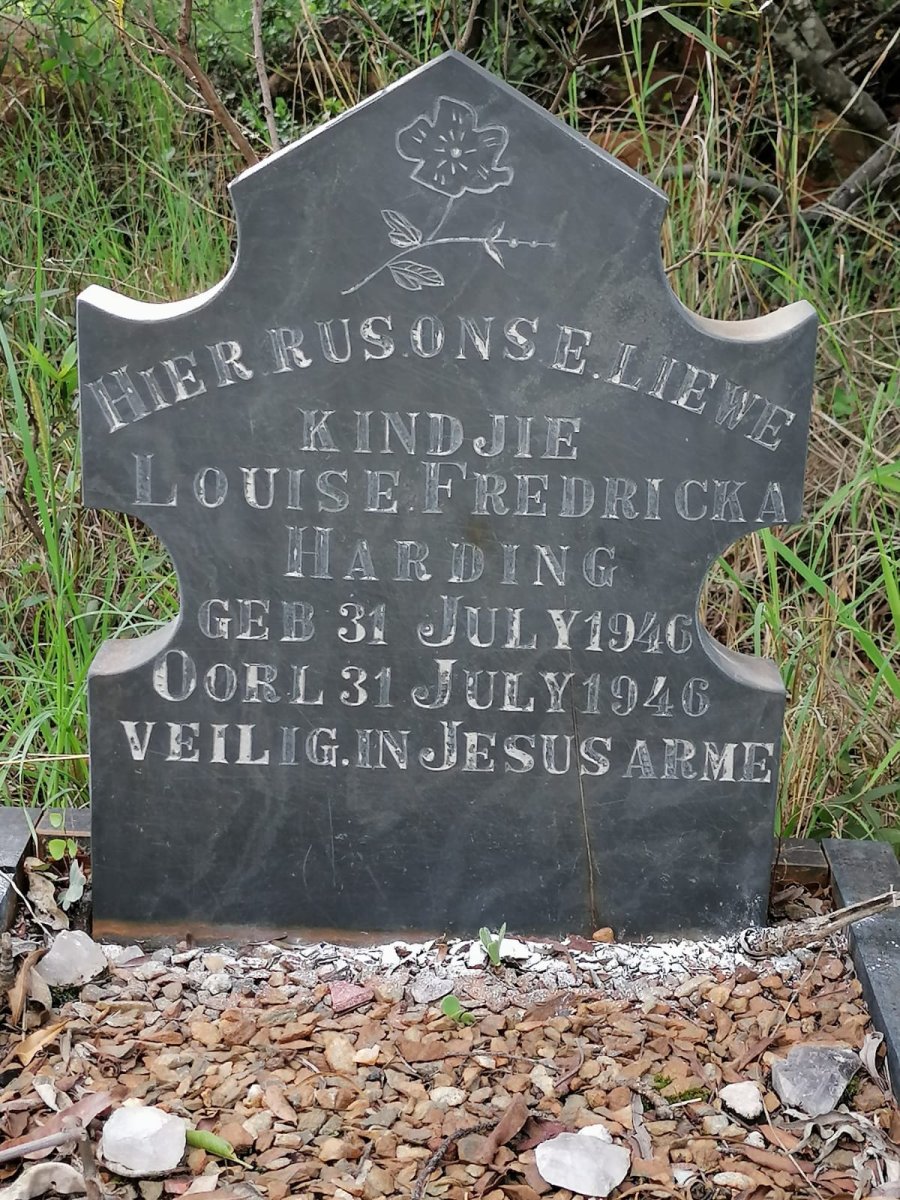 HARDING Louise Fredricka 1946-1946