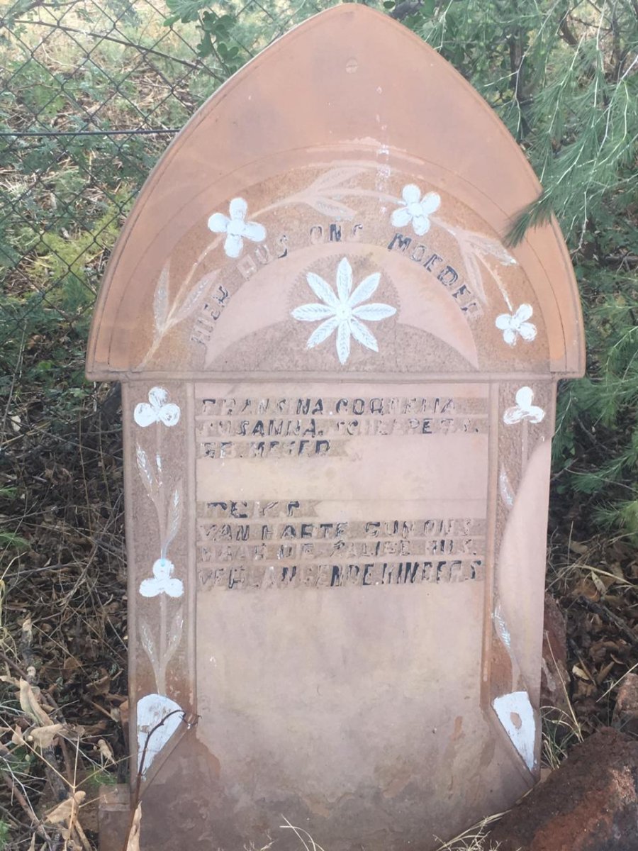 SCHEEPERS Fransina Cornelia Susanna nee M???R