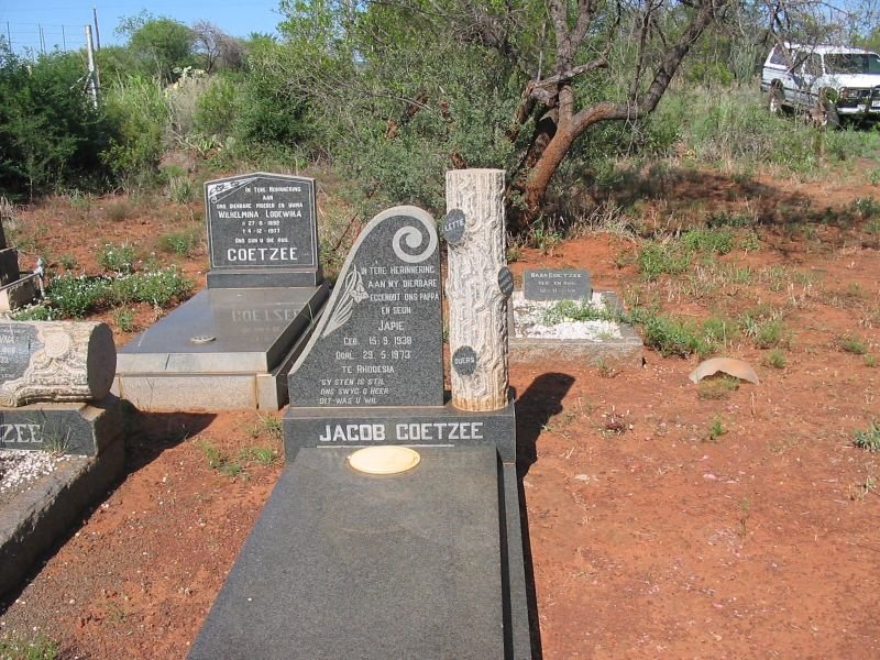 COETZEE Jacob 1938-1973