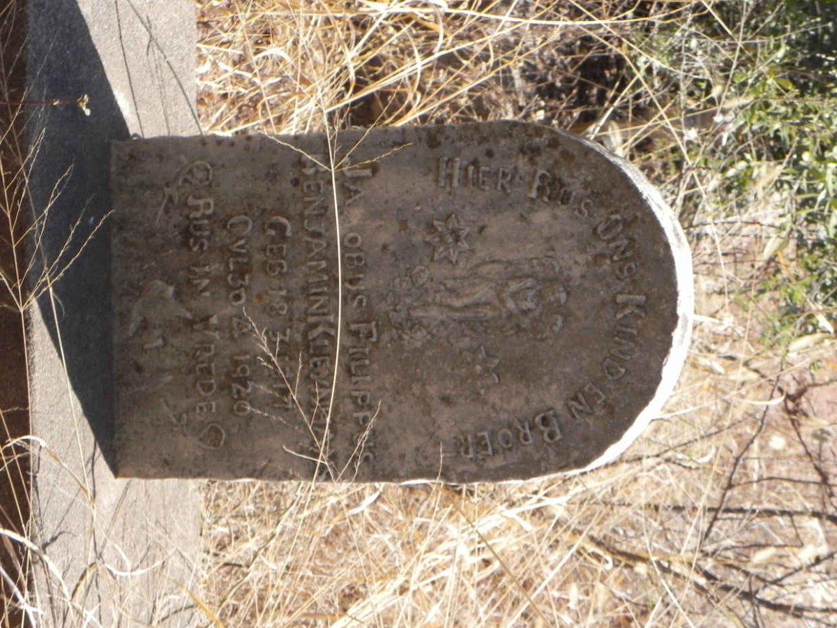 KLEYNHANS Jakobus Filippus Benjamin 1917-1920