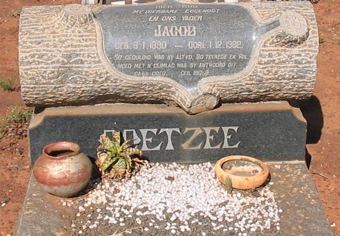 COETZEE Jacob 1890-1962