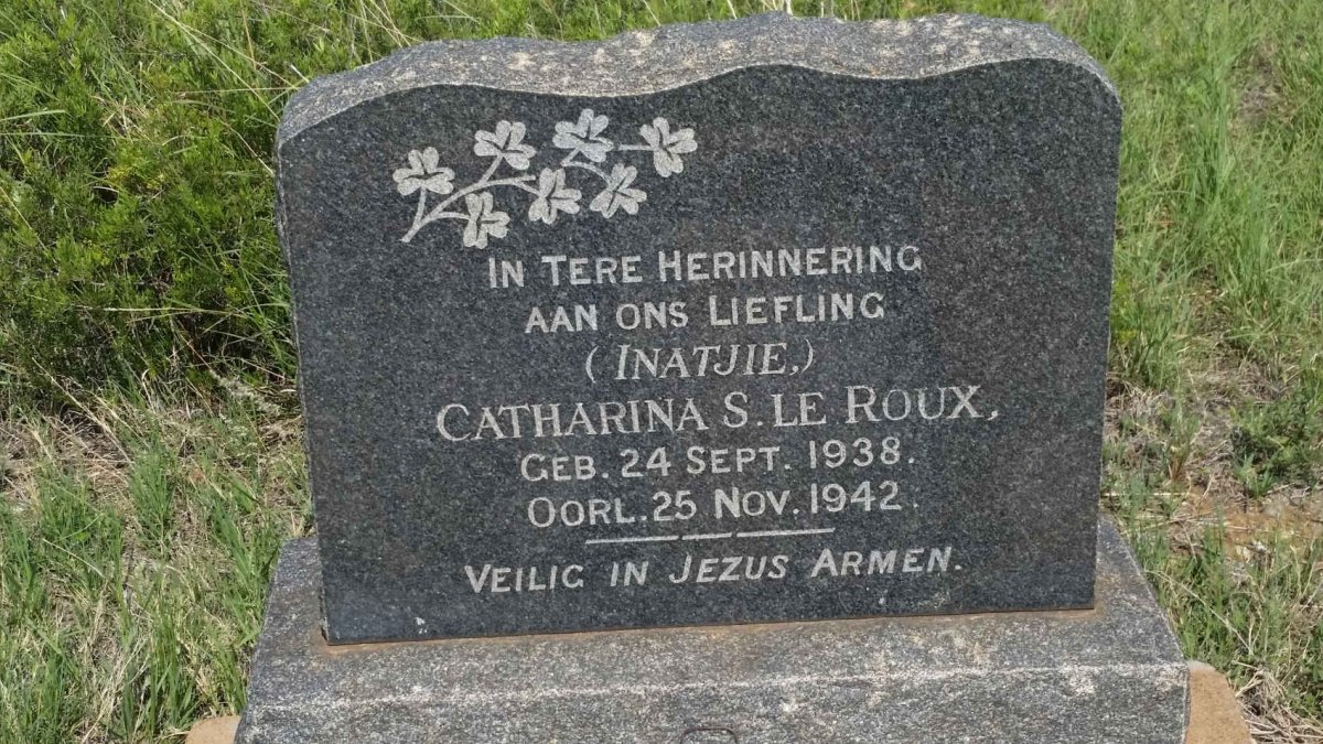 ROUX Catharina S., le 1938-1942