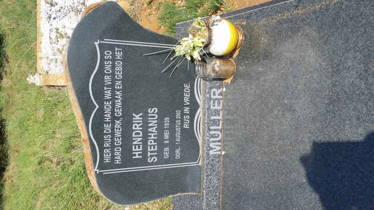 MULLER Hendrik Stephanus 1934-2003